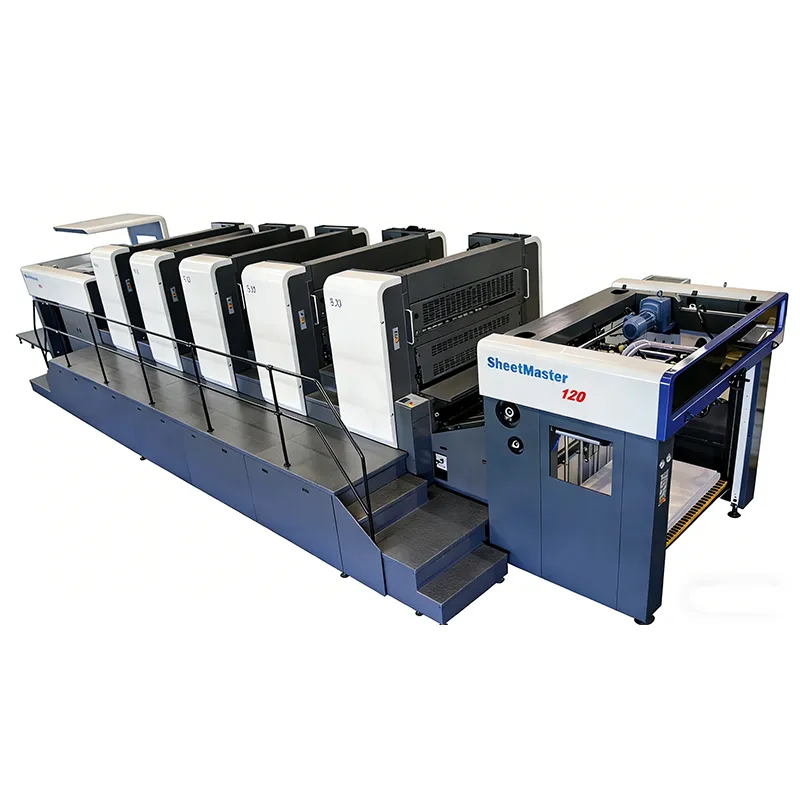 XJ120 Шестикрасочная офсетная печатная машина