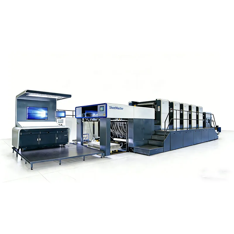 XJ120 Пятикрасочная офсетная печатная машина