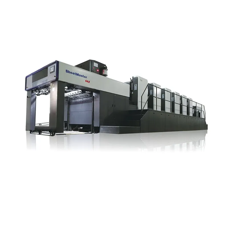 XJ145 Пятикрасочная офсетная печатная машина