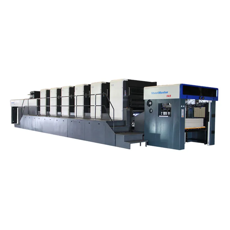 XJ145 Пятикрасочная офсетная печатная машина