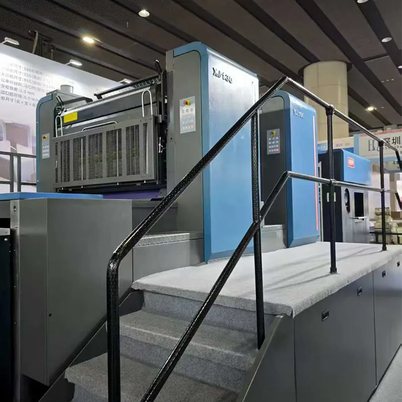 Двухкрасочная машина для печати по жести YT120-2